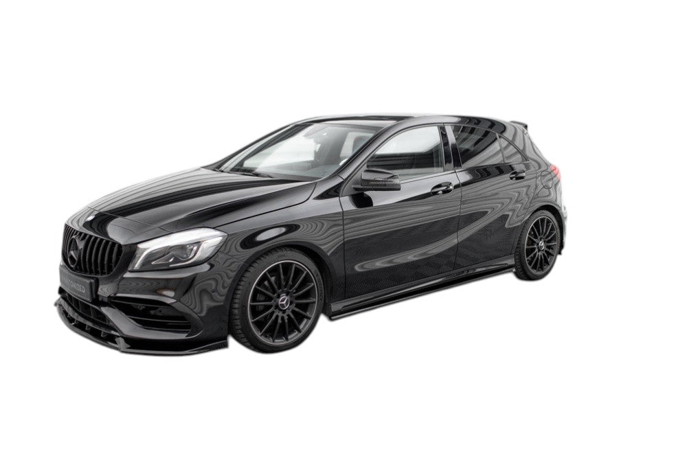🔥ART.8919 MINIGONNE LATERALI PER MERCEDES-BENZ A AMG-LINE W176 FACELIFT🔥