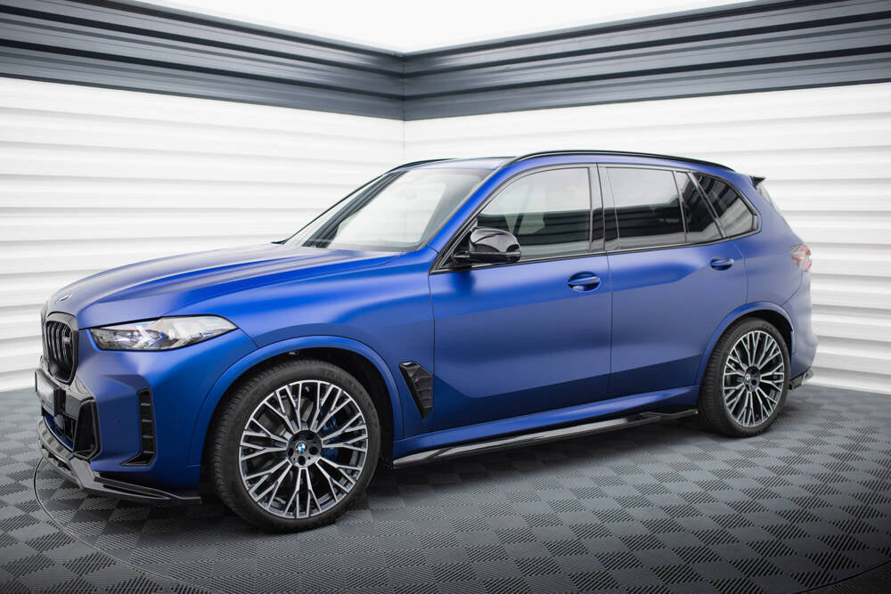 MINIGONNE LATERALI ADATTE PER V.1 BMW X5 M-PACK G05 FACELIFT   (2023 - )