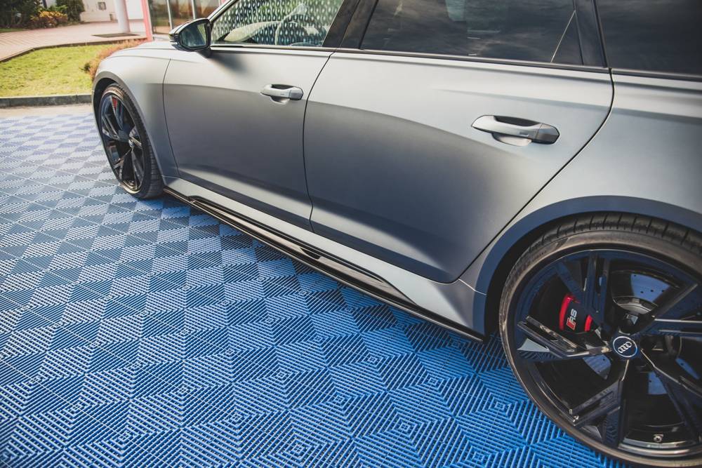 MINIGONNE LATERALI adatte per V.2 AUDI RS6 C8 / RS7 C8  (2019-)