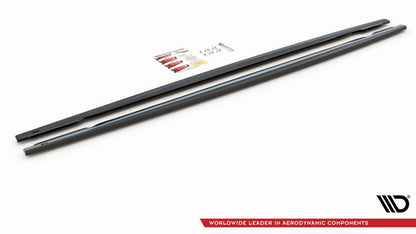 MINIGONNE LATERALI adatte compatibili  per V.1 AUDI RS6 C8 / RS7 C8  2019-