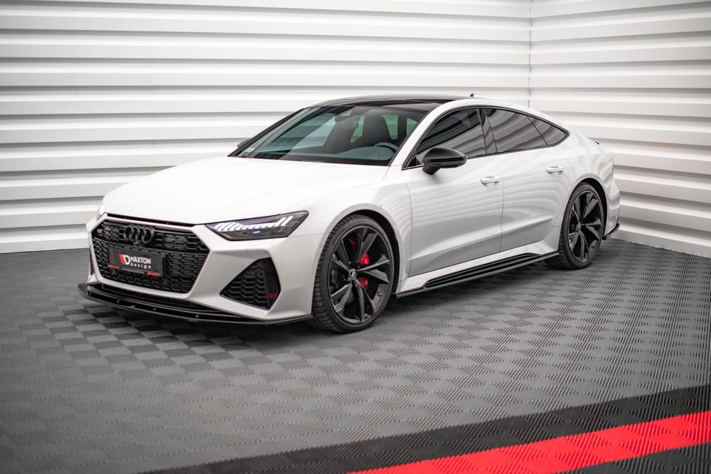 MINIGONNE LATERALI adatte per V.2 AUDI RS6 C8 / RS7 C8  (2019-)