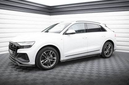 MINIGONNE LATERALI compatibili per V.2 AUDI SQ8 / Q8 S-LINE MK1  2019-2023