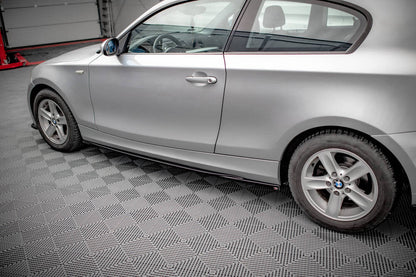 MINIGONNE LATERALI COMPATIBILI PER V.2 BMW 1 E81 FACELIFT  (2007-2011)