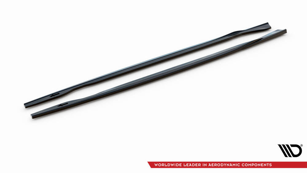 MINIGONNE LATERALI COMPATIBILI PER V.2 BMW 1 E81 FACELIFT  (2007-2011)