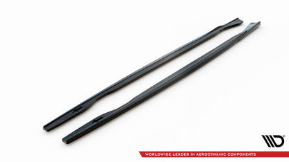 MINIGONNE LATERALI COMPATIBILI PER V.2 BMW 1 E81 FACELIFT  (2007-2011)