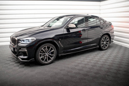 MINIGONNE LATERALI ADATTE PER V.2 BMW X4 M-PACK G02   (2018 - 2021 )