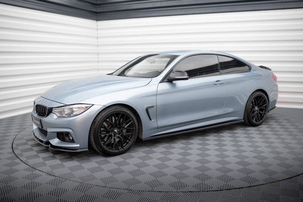 MINIGONNE LATERALI ADATTE PER V.3 BMW 4 COUPE M-PACK F32  (2013-2020)