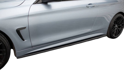 ✨MINIGONNE LATERALI Design V3 ADATTE per BMW Serie 4 Coupe M-Pack F32✨