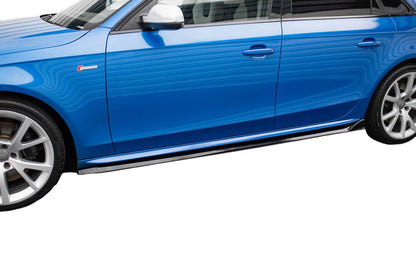SIDE SKIRTS SUITABLE FOR V.4 AUDI A4 / A4 S-LINE / S4 B8