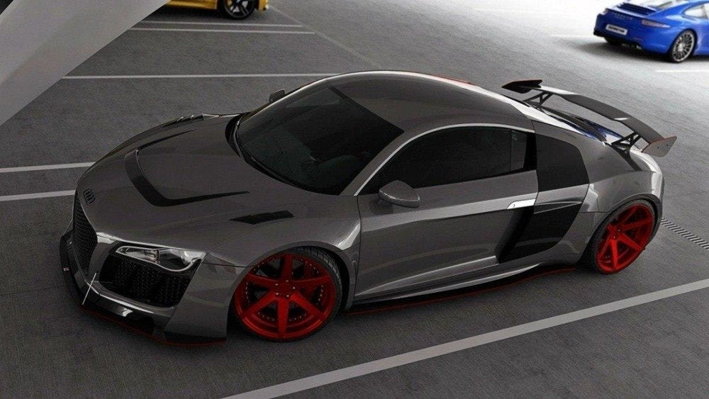 SPOILER ADATTO PER AUDI R8 MK.1   2006-2015