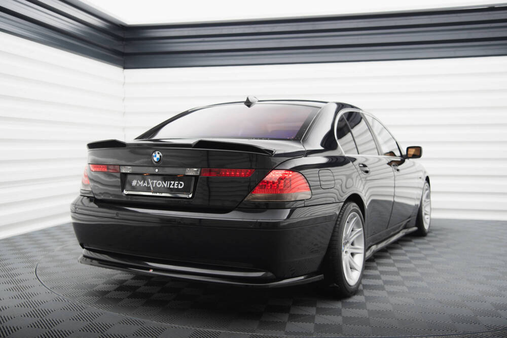 SPOILER CAP COMPATIBILE PER 3D BMW 7 E65  (2001-2005)