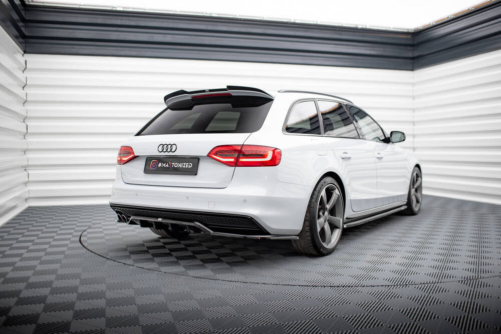 SPOILER CAP adatto compatibile per AUDI A4 COMPETITION AVANT B8 FACELIFT (2011-2015)