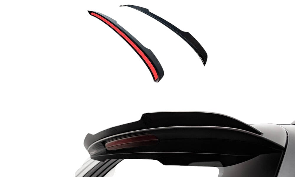 ✨SPOILER CAP  ADATTO PER Audi S4 Avant B8.5 Nero Lucido ABS✨