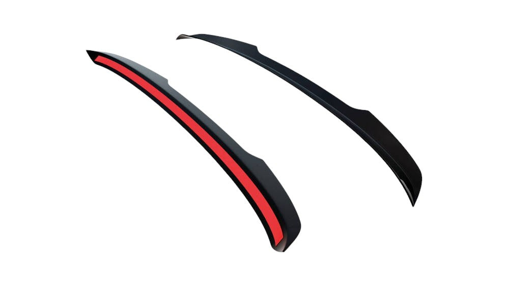 ✨SPOILER CAP ADATTO PER Audi S4 Avant B8.5 Nero Lucido ABS✨