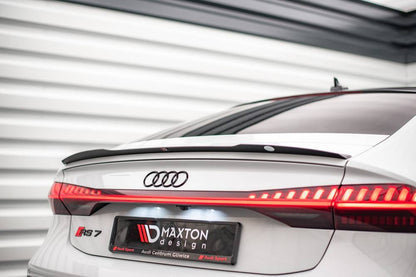 SPOILER CAP adatto compatibile per AUDI A7 C8 / C8 S-LINE / S7 C8 / RS7 C8