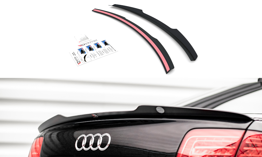 SPOILER CAP ADATTO PER  AUDI S8 D3  2006-2009