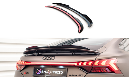 SPOILER CAP COMPATIBILE PER AUDI E-TRON GT / RS GT RS MK1  (2021 - )