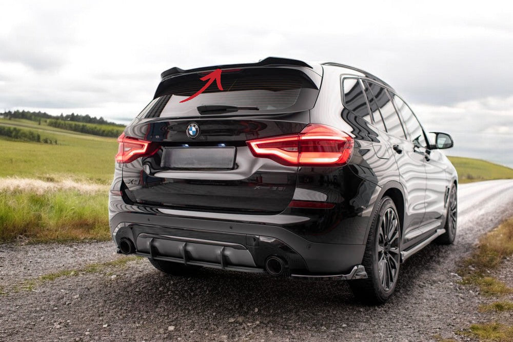 ✨Spoiler  ALA AGGIUNTIVA per BMW X3 G01 Nero Lucido ABS 2017-2021✨