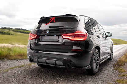 ✨Spoiler  ALA AGGIUNTIVA per BMW X3 G01 Nero Lucido ABS 2017-2021✨