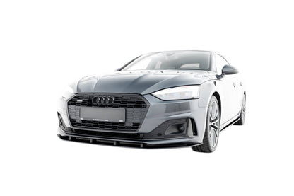 🔥ART.8998 SPLITTER ANTERIORE STREET PRO PER AUDI A5 F5 FACELIFT🔥