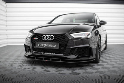 STREET PRO SPLITTER ANTERIORE adatto per AUDI RS3 BERLINA 8V FACELIFT