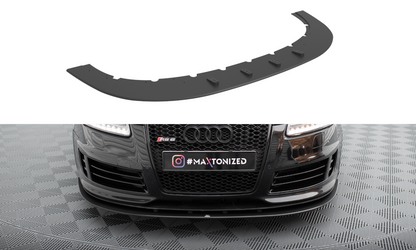 SPLITTER ANTERIORE STREET PRO ADATTO COMPATIBILE PER AUDI RS6 AVANT C6  (2007 - 2010 )