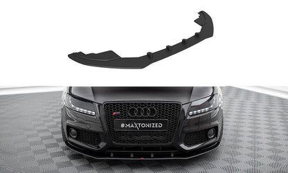 SPLITTER ANTERIORE STREET PRO ADATTO COMPATIBILE PER AUDI S5 / A5 S-LINE 8T  2007 - 2011