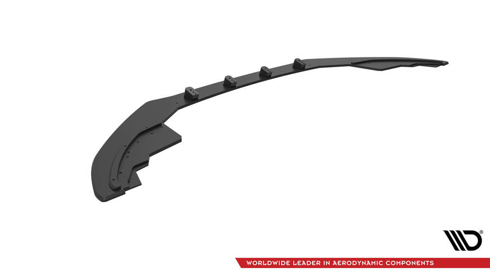 SPLITTER ANTERIORE STREET PRO ADATTO COMPATIBILE PER AUDI S5 / A5 S-LINE 8T  2007 - 2011