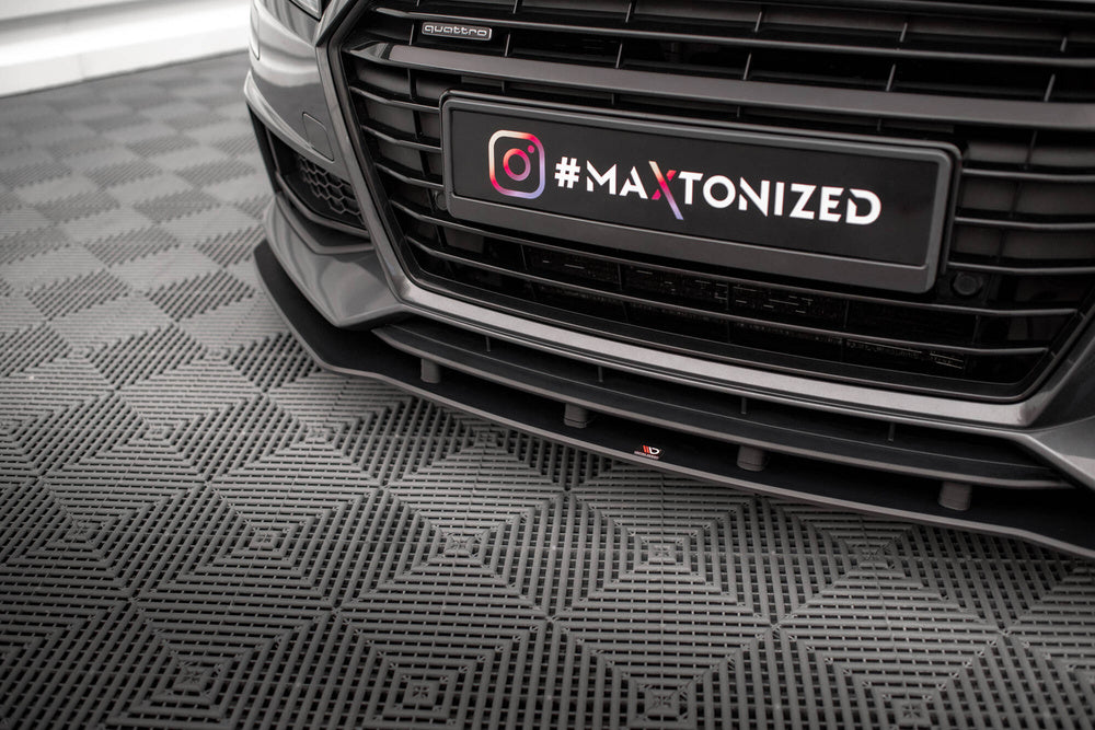 🔥ART.8878 SPLITTER ANTERIORE STREET PRO PER AUDI TT S / S-LINE 8S🔥
