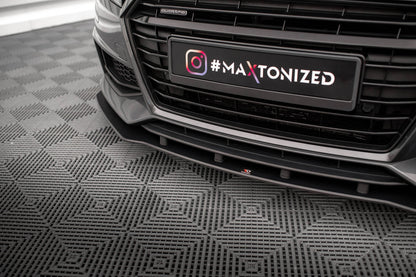 🔥ART.8878 SPLITTER ANTERIORE STREET PRO PER AUDI TT S / S-LINE 8S🔥