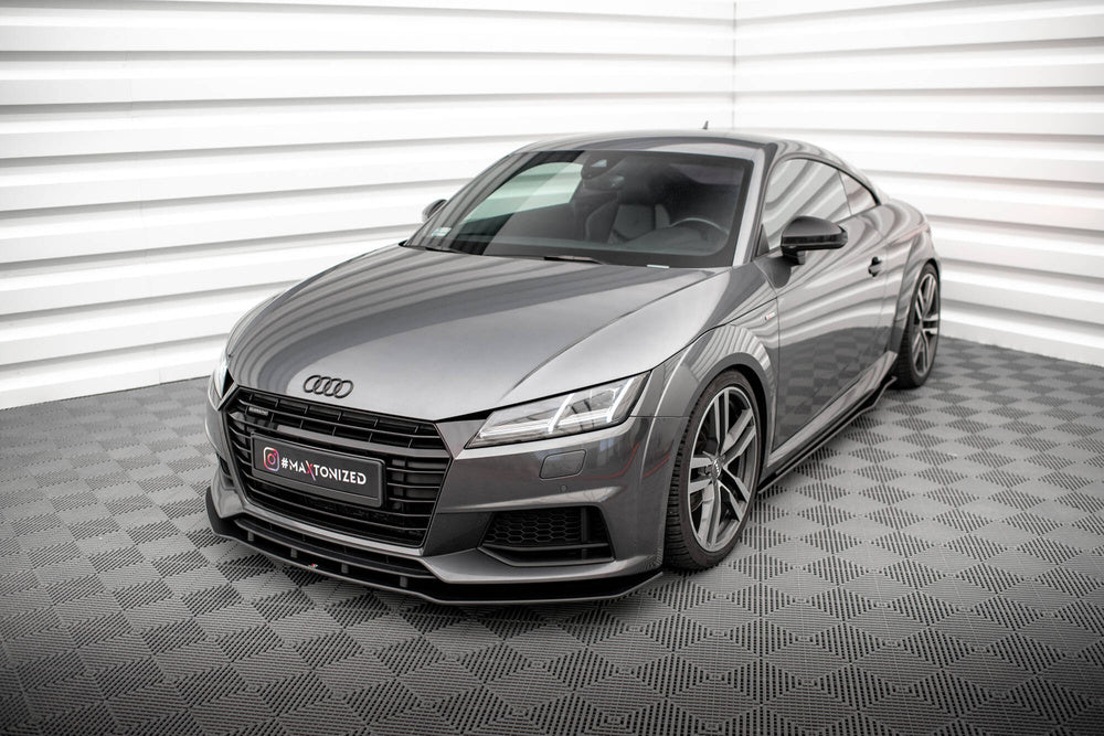 🔥ART.8878 SPLITTER ANTERIORE STREET PRO PER AUDI TT S / S-LINE 8S🔥