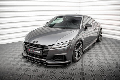 🔥ART.8878 SPLITTER ANTERIORE STREET PRO PER AUDI TT S / S-LINE 8S🔥