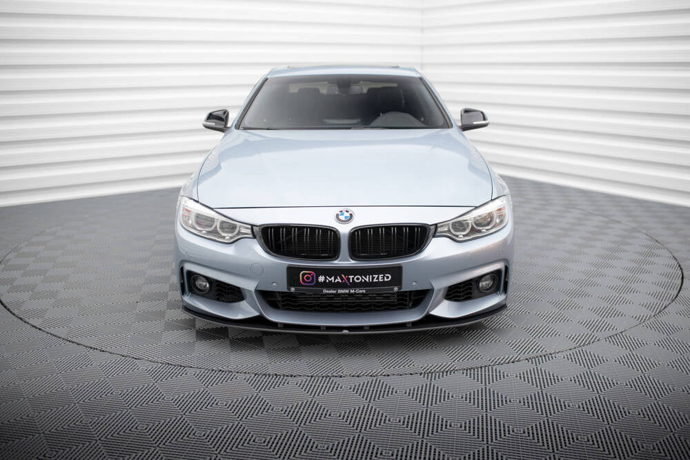 SPLITTER ANTERIORE STREET PRO compatibile per BMW 4 COUPE M-PACK F32  (2013-2020)