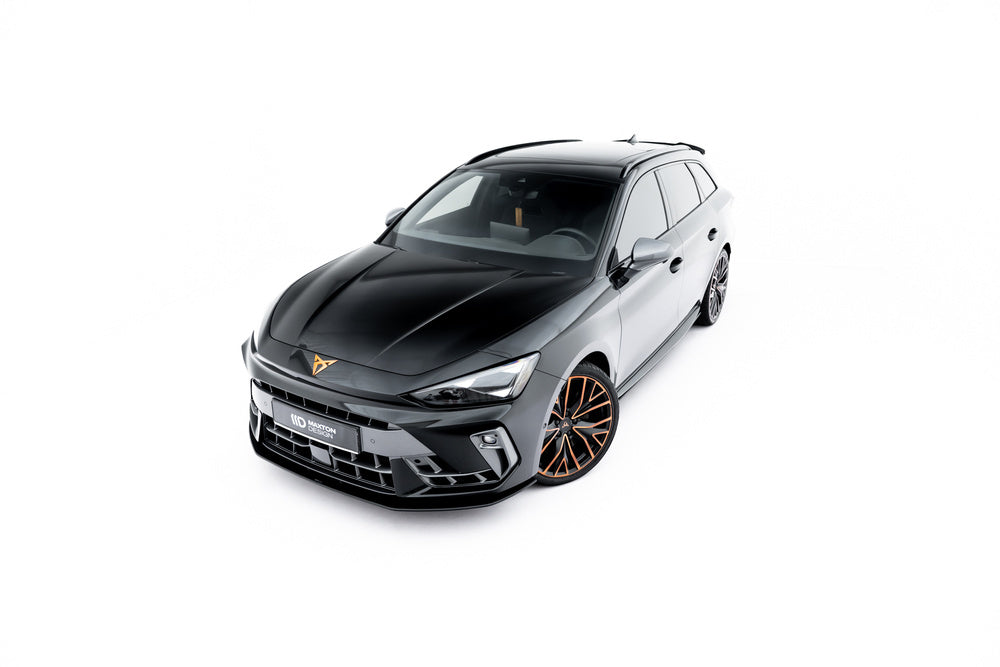🔥ART.8952 SPLITTER ANTERIORE STREET PRO PER CUPRA LEON ST / HATCHBACK Mk1 🔥
