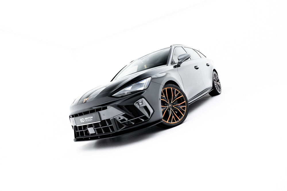 🔥ART.8952 SPLITTER ANTERIORE STREET PRO PER CUPRA LEON ST / HATCHBACK Mk1 🔥