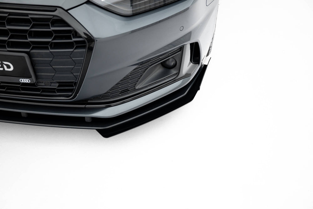 🔥ART.8999 SPLITTER ANTERIORE STREET PRO + ALETTE PER AUDI A5 F5 FACELIFT🔥