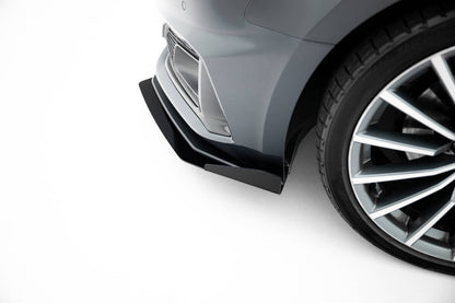 🔥ART.8999 SPLITTER ANTERIORE STREET PRO + ALETTE PER AUDI A5 F5 FACELIFT🔥