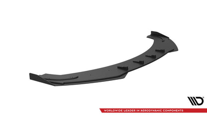 STREET PRO SPLITTER ANTERIORE + FLAPS ADATTO PER AUDI A7 RS7 LOOK C7 (2010-2014)