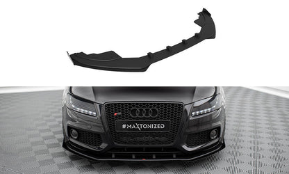 STREET PRO SPLITTER ANTERIORE + FLAPS ADATTO PER AUDI S5 / A5 S-LINE 8T