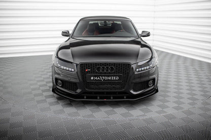 STREET PRO SPLITTER ANTERIORE + FLAPS ADATTO PER AUDI S5 / A5 S-LINE 8T