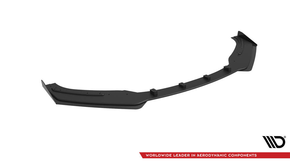 STREET PRO SPLITTER ANTERIORE + FLAPS adatto compatibile per AUDI TT S / S-LINE 8V  (2014-2018)