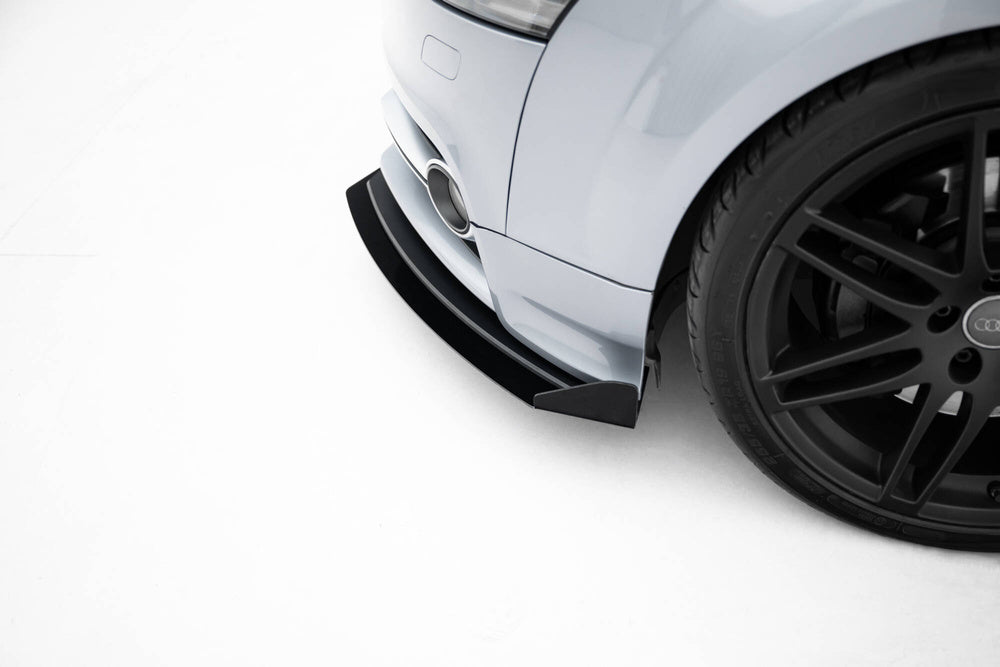 🔥ART.9009 SPLITTER ANTERIORE STREET PRO + ALETTE PER AUDI TT S / TT S-LINE 8J🔥