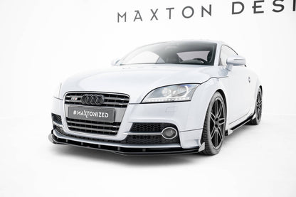 🔥ART.9009 SPLITTER ANTERIORE STREET PRO + ALETTE PER AUDI TT S / TT S-LINE 8J🔥