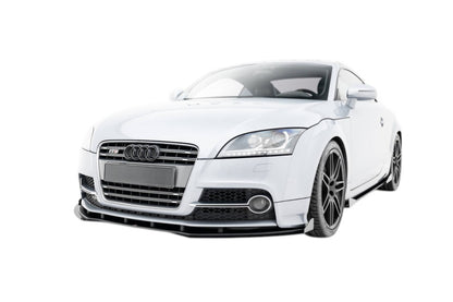 🔥ART.9009 SPLITTER ANTERIORE STREET PRO + ALETTE PER AUDI TT S / TT S-LINE 8J🔥