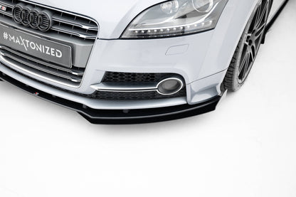 🔥ART.9009 SPLITTER ANTERIORE STREET PRO + ALETTE PER AUDI TT S / TT S-LINE 8J🔥