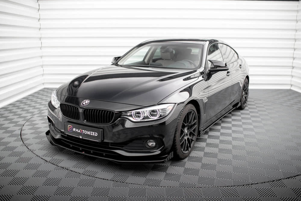 STREET PRO SPLITTER ANTERIORE + FLAPS ADATTO PER BMW 4 GRAN COUPE F36  (2014-2017)