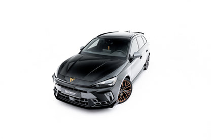 🔥ART.8950 SPLITTER STREET PRO + ALETTE PER CUPRA LEON ST / HATCHBACK Mk1🔥