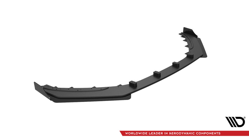 🔥ART.8992 SPLITTER ANTERIORE STREET PRO + ALETTE PER HYUNDAI VELOSTER N Mk2🔥