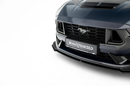 🔥ART.8943 SPLITTER ANTERIORE STREET PRO PER FORD MUSTANG DARK HORSE Mk7🔥