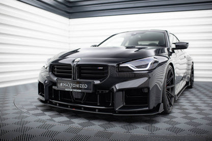 SPLITTER ANTERIORE STREET PRO adatto per V.2 BMW M2 G87  (2023 - )